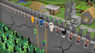 1000 ÉVES VESZÉLYES FAL A MINECRAFTBAN!