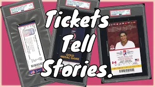 PSA Graded Ticket Return! Tickets Tell Stories.