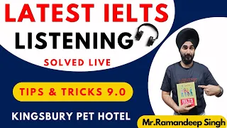 IDP Burlington #ielts Listening Test Kingsbury Pet Hotel With Answer  Explanation By Ramandeep Singh