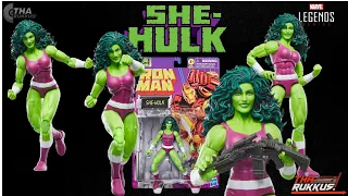 Marvel Legends She Hulk Iron Man Retro Wave Action Figure Review