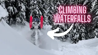 Climbing Waterfalls at Grizzly Lodge