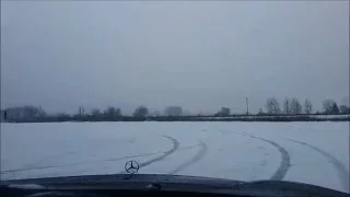 Mercedes CLK W208 drifting