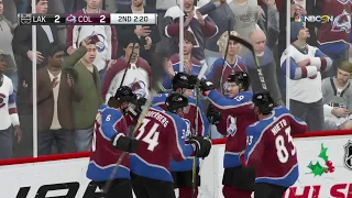 NHL 19 - Los Angeles Kings Vs Colorado Avalanche Gameplay - NHL Season Match Dec 31, 2018