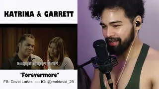 KATRINA VELARDE & GARRETT BOLDEN beautiful duet "FOREVERMORE" - SINGER HONEST REACTION