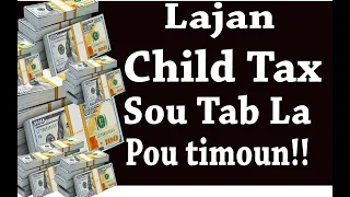 Child Tax Pou Timoun Yo  Sak Pase  Men detay Yo