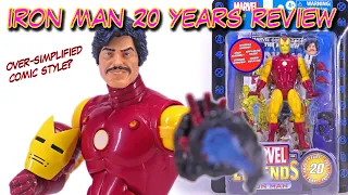 Iron Man Marvel Legends 20 Years Unboxing Review Comparison Hasbro Pulse 2022