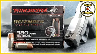 Another GOOD One?....Winchester Elite Defender .380 Auto Self-Defense AMMO Test!