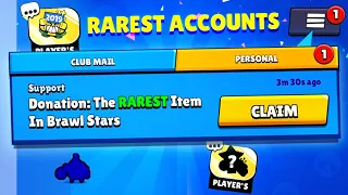 The RAREST Accounts EVER In Brawl Stars!