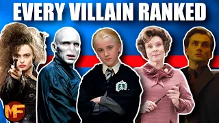 Harry Potter VILLAINS Ranked From Least Evil to Most Evil