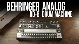 Behringer RD-6 Analog Drum Machine, the Modern and Affordable TR-606