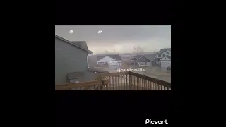 Video of Iowa Tornado March 5, 2022. (Shot from Norwalk, Iowa)