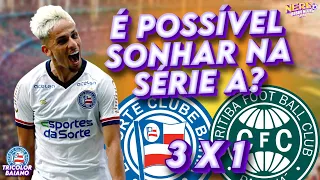 RUMO A SUL-AMERICANA? BAHIA 3 X 1 CORITIBA #seriea