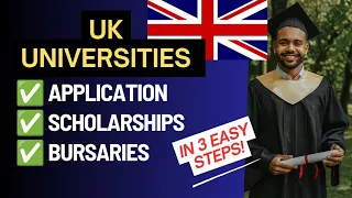 How to apply to study at a UK 🇬🇧 University directly! |How to secure UK Scholarships | Bursaries