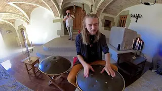 David Lesage Handpan/Voix "Retrouvailles" Mas Galifa Espagne 432Hz