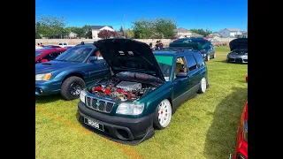 Building a BIG turbo STI swapped forester in 12min!