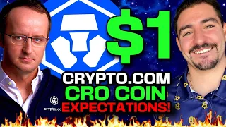 CRO Coin $1.00 Prediction (When Can We Expect It?) Cronos Meme Update AND Crypto.com News