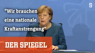 Lockdown ab Montag: Kanzlerin Merkel zu den Beschlüssen | DER SPIEGEL