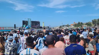 Arg vs France penalty & win moments reaction from Mar del Plata - Argentina  Campeón 💙🤍💙