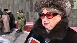 VL ru 70 летие снятия блокады Ленинграда Возложение венков Владивосток