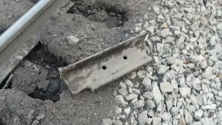 Broken Rail Cumberland Mine Railroad