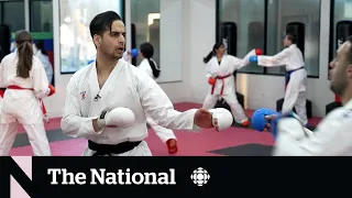 Karate Olympian fights for refugees in sport