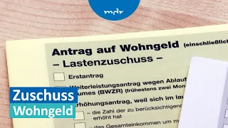 Wohngeld Plus: Wer bekommt es eigentlich? | MDR um 4 | MDR