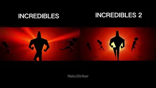 Incredibles 1&2 Endings Comparison