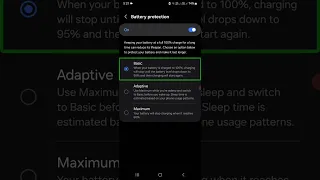 Very useful feature how to protect your battery in samsung mobile