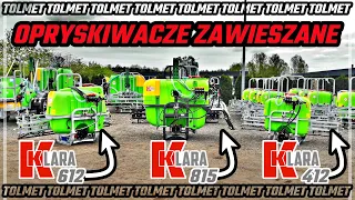 OPRYSKIWACZE ZAWIESZANE KLARA - TOLMET