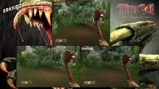 Comparison - Turok: Evolution GC vs PS2 vs XBOX