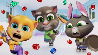 Talking Tom Shorts - Serangga Kecil yang jahat| Kartun Lucu | ToBo Kids TV Bahasa