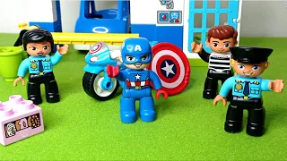 Adventure Time - Marvel Captain America - LEGO DUPLO - Video for kids