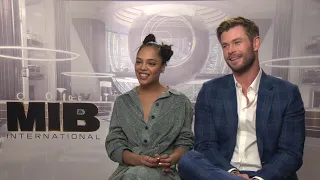 "Men in Black"  Chris Hemsworth & Tessa Thompson  have chemistry!!!