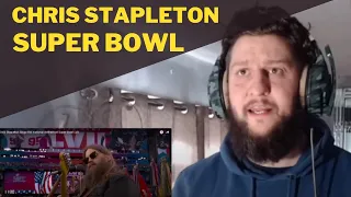 BRIT first time Reacting To CHRIS STAPLETON SINGS THE NATIONAL ANTHEM AT SUPERBOWL 2023!