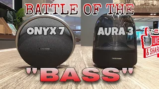 Sound / BASS TEST -  Harman Kardon Onyx studio 7 vs Aura studio 3