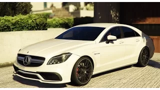 GTA 5 | Mercedes-Benz CLS 6.3 AMG - 2016 + Engine Sound MOD | PC MOD | 60 FPS