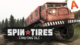 SpinTires - Новое DLC Canyons - Каньон Прохождение