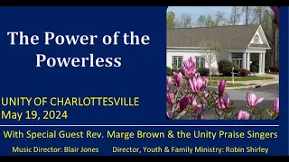 5.19.2024 - The Power of the Powerless