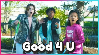 Good 4 U - Olivia Rodrigo [Official Music Video] | Mini Pop Kids Cover
