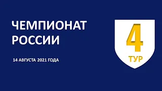 Чемпионат России по футболу. 4 тур. 14 августа 2021 года