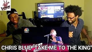The Voice 2017 Chris Blue - Semifinals: "Take Me to the King" (REACTION)