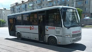 Поездка на автобусе ПАЗ 320414-04 по маршруту 26 в Красноярске (ЖД Больница-Плодово-ягодная станция)