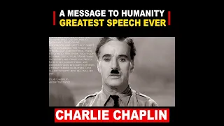 Greatest Speech Ever | Charlie Chaplin - The Great Dictator ( English Subtitles)