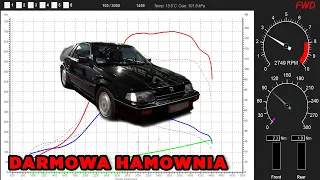 HONDA CRX 1987r  z 1.6 ZC1 pod maska | Stare ale jare