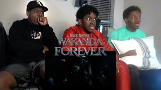 BLACK PANTHER: WAKANDA FOREVER OFFICIAL TRAILER REACTION! | SZN 3 REACTS #27