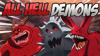 ALL Hell Demon Raids CLEARED! Guide/Teams & Info! Seven Deadly Sins Grand Cross