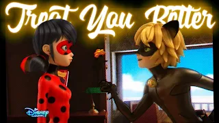 Treat You Better - Cat Noir vs Adrien/Himself (Miraculous Ladybug love square amv) Ep 10 Spoilers