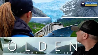 NORWEGIAN FJORDS CRUISE | ANTHEM OF THE SEAS PART 3 | OLDEN & THE BRIKSDAL GLACIER