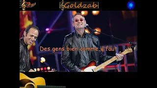 Karaoké Michael Jones et Jean Jacques Goldman  - Je te donne (acoustique)