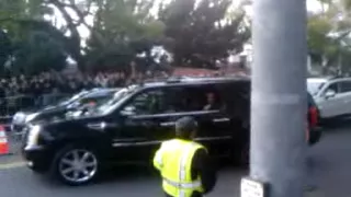 1/10/16 TERRANCE HOWARD (?)  ARRIVING @ GOLDEN GLOBES 2016